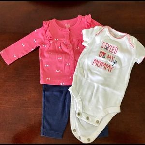 Just one you baby girl set